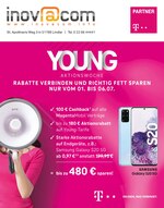 inovacom Prospekt für Bergisch Gladbach mit 6 Seiten inovacom Prospekt für Bergisch Gladbach: "YOUNG AKTIONSWOCHE", 6 Seiten, 01.07.2020 - 31.07.2020
