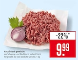 Aktuelle Hackfleisch Angebote bei Marktkauf in Stuttgart Aktuelles Hackfleisch gemischt Angebot bei Marktkauf in Stuttgart ab 9,99 €