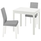 Tisch und 2 Stühle weiß/Knisa hellgrau im Angebot bei IKEA in Wuppertal Tisch und 2 Stühle weiß/Knisa hellgrau Angebote von EKEDALEN / KÄTTIL bei IKEA Wuppertal für 279,00 €