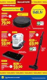 Promos Aspirateur dans le catalogue "SUPPORTEZ LES BLEUS !" de Lidl Aspirateur en promo dans le catalogue Lidl à la page 38