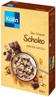Hafer-Müsli Crunchy Waffel oder Hafer-Müsli Schoko von Kölln für 2,49 € bei REWE im Angebot Hafer-Müsli Crunchy Waffel oder Hafer-Müsli Schoko von Kölln im aktuellen REWE Prospekt
