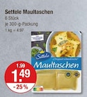 Maultaschen im V-Markt Prospekt Maultaschen von Settele im aktuellen V-Markt Prospekt für 1,49 €