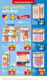 Wiener Würstchen im Lidl Prospekt "LIDL LOHNT SICH" mit 61 Seiten (Stuttgart)