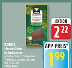 Herzstücke Schokolade von EDEKA für 1,99 € bei EDEKA im Angebot Herzstücke Schokolade von EDEKA im aktuellen EDEKA Prospekt