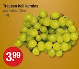Trauben hell kernlos bei V-Markt im Kissing Prospekt für 3,99 €