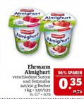 Himbeer oder Erdbeer Angebote von Ehrmann bei Marktkauf Altenburg für 0,35 €