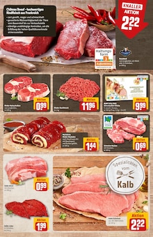 Schweinefilet im REWE Prospekt "Dein Markt" mit 26 Seiten (Lübeck)