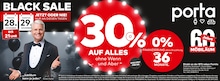 porta Möbel Prospekt für Buxtehude: "BLACK SALE", 1 Seite, 28.11.2025 - 29.11.2025