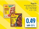 Spaghetti Bolognese Angebote von Maggi bei diska Weiden für 0,49 €