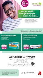 Apotheken Prospekt von mea - meine apotheke in Marschacht Aktueller mea - meine apotheke Apotheken Prospekt für Marschacht: Unsere Juni-Angebote mit 4} Seiten, 01.06.2026 - 30.06.2026