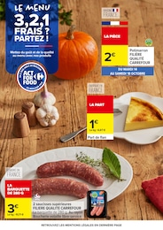 Prix et réduction Flan dans le prospectus Carrefour en cours Offre Flan dans le catalogue Carrefour du moment à la page 21