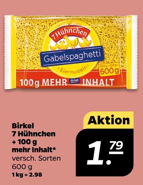 7 Hühnchen Gabelspaghetti