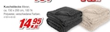 Kuscheldecke Meran im Angebot bei Möbel AS in Konstanz Kuscheldecke Meran Angebote bei Möbel AS Konstanz für 14,95 €