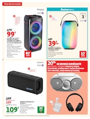 Promos Casque Audio dans le catalogue "TOUS DANS LE MATCH" de Auchan Hypermarché Casque Audio en promo dans le catalogue Auchan Hypermarché à la page 12