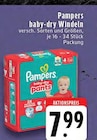 Aktuelle Pampers Angebote bei EDEKA in Mönchengladbach Aktuelles baby-dry Windeln Angebot bei EDEKA in Mönchengladbach ab 7,99 €