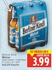 Weisse von Berliner Kindl für 3,99 € bei E center im Angebot Weisse von Berliner Kindl im aktuellen E center Prospekt