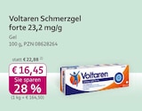 Schmerzgel forte 23,3 mg/g im Angebot bei mea - meine apotheke in Duisburg Schmerzgel forte 23,3 mg/g Angebote von Voltaren bei mea - meine apotheke Duisburg für 16,45 €