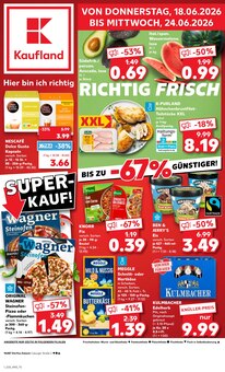 Aktueller Kaufland Prospekt (Dörfles-Esbach, 56 Seiten zum blättern Kaufland Prospekt Hier bin ich richtig mit 56 Seiten