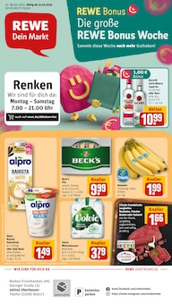 Aktueller REWE Prospekt "Dein Markt" Seite 1 von 27 Seiten für Oberhausen