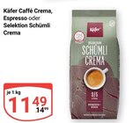 Caffè Crema Angebote von Käfer bei GLOBUS Altenburg für 11,49 €