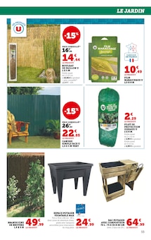 Promotion Composteur dans le prospectus Hyper U, valable du 29/04/2025 au 11/05/2025 Promo Composteur dans le catalogue Hyper U du moment à la page 33