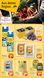 Weidemilch Angebot im aktuellen REWE Prospekt auf Seite 27