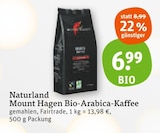 Aktuelles Mount Hagen Bio-Arabica-Kaffee Angebot bei tegut in Dreieich ab 6,99 €