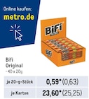 Original von Bifi im aktuellen Metro Prospekt für 0,63 €