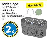 Badablage von  im aktuellen TEDi Prospekt für 2,00 €