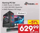 Gaming PC Set Angebote bei Netto Marken-Discount Wunstorf für 629,99 €