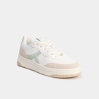 Promo Baskets à lacets vert femme à 39,99 € dans le catalogue La Halle à Schweighouse-sur-Moder