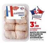 Hauts de cuisse ou pilons de poulet Les Accessibles - Le Gaulois dans le catalogue Hyper U