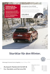 Volkswagen Prospekt für Isernhagen: "Startklar für den Winter", 1 Seite, 01.01.2026 - 28.02.2026