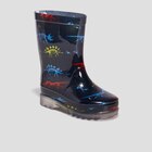 Bottes de pluie bleu marine garçon en promo chez La Halle Bottes de pluie bleu marine garçon dans le catalogue La Halle