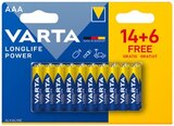 Batterien Angebote von VARTA bei REWE Emden für 5,99 €