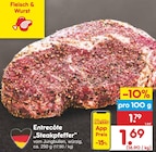 Aktuelle Steak Angebote bei Netto Marken-Discount in Braunschweig Aktuelles Entrecôte „Steakpfeffer” Angebot bei Netto Marken-Discount in Braunschweig ab 1,69 €