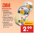 Netto Marken-Discount Calau - Gewebe-Klebebänder Angebot im Prospekt Gewebe-Klebebänder bei Netto Marken-Discount im Calau Prospekt für 2,99 €
