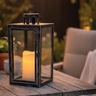 Laterne mit LED-Kerze im Angebot bei Zimmermann in Neustadt Laterne mit LED-Kerze Angebote bei Zimmermann Neustadt für 4,99 €