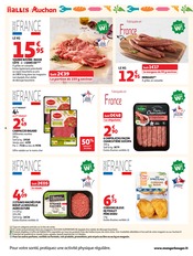 Promos Alimentation dans le catalogue "Les Halles d'été" de Auchan Supermarché Alimentation en promo dans le catalogue Auchan Supermarché à la page 4
