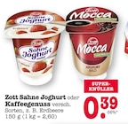 Aktuelles Sahne Joghurt oder Kaffeegenuss Angebot bei E center in Karlsruhe ab 0,39 €