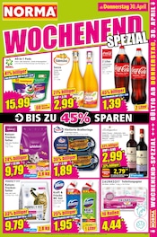 Aktueller Norma Prospekt mit Coca Cola, "Mehr fürs Geld", Seite 15
