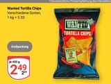 Tortilla Chips Angebote von Wanted bei GLOBUS Halle für 2,49 €