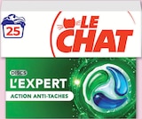Lessive discs l'expert x25 - LE CHAT - Netto à Saintes Lessive discs l'expert x25 - LE CHAT en promo chez Netto Saintes à 6,60 €