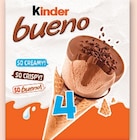 Cones Crème Glacée - KINDER BUENO - Super U à Drancy Cones Crème Glacée - KINDER BUENO en promo chez Super U Drancy à 1,82 €