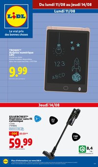 Prospectus Lidl en cours, "Le vrai prix des bonnes choses", page 1 sur 49