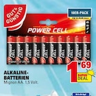 Aktuelles ALKALINE-BATTERIEN Angebot bei Marktkauf in Ulm ab 1,69 €