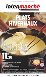 Catalogue Intermarché en cours à Druillat et aux alentours : «PLATS HIVERNAUX» avec 12 pages, valable du 25/02/2025 au 02/03/2025