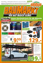 Globus-Baumarkt Prospekt "WER BAUT BRAUCHT GLOBUS" für Kaltenkirchen, 19 Seiten, 27.11.2022 - 03.12.2022
