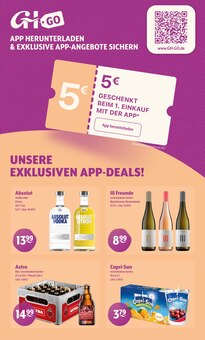 Vodka im Getränke Hoffmann Prospekt "Aktuelle Angebote" mit 11 Seiten (Potsdam)