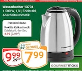 Wasserkocher 13704 Angebote von GOURMETMAXX bei GLOBUS Gera für 4,99 €